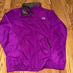 The North Face Vibrant Purple Windbreaker